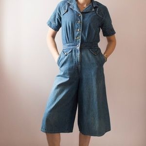 Denim "Landlubber" Jumpsuit